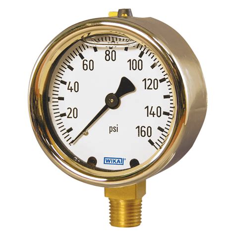 Wika 213 40 Brass Pressure Gauge BriceBarclay Shop Online