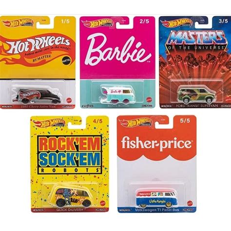 Hot Wheels Set Completo Mattel Brands Pop Culture Shopee Brasil