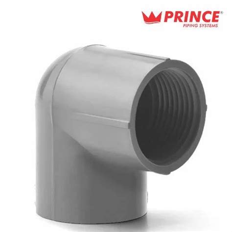 Prince Aquafit UPVC Threaded Elbow Size 20 To 250mm At Rs 150 Piece