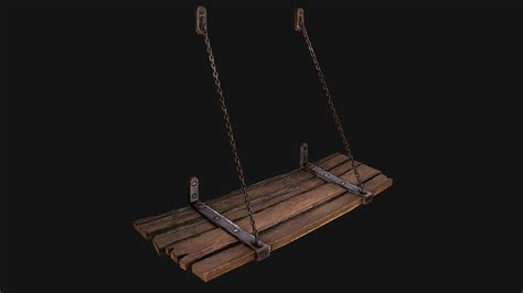 3D model Medieval Prison Bed VR / AR / low-poly | CGTrader