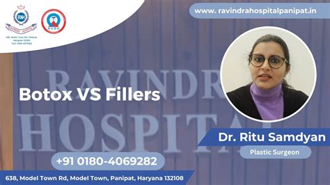 Botox VS Fillers Dr Ritu Samdyan Plastic Surgeon Ravindra