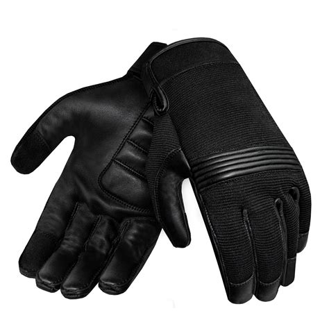 Dream Apparel Driving Gloves With Form Fitting Mesh Fabric Motorcycle