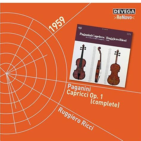 Jp Paganini 24 Caprices For Violin Op1 Complete