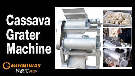 Cassava Grater Machine Cassava Grating Machine In Stainless Steel Youtube