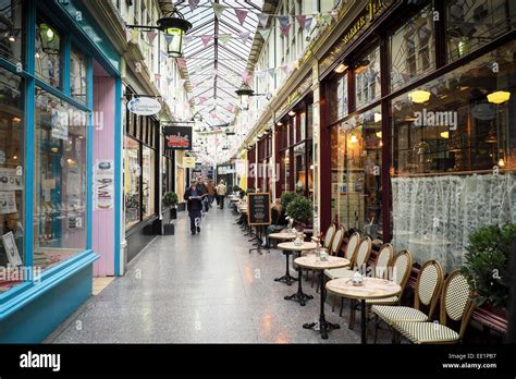 The Interior Of High Street Arcade In Cardiff Stock Photo Alamy