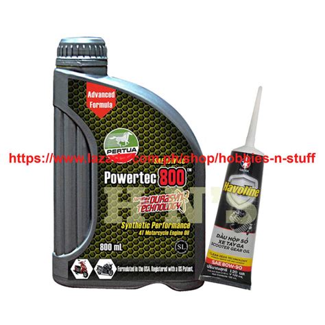 Pertua Powertec Caltex Havoline Scooter Gear Oil Package Ml