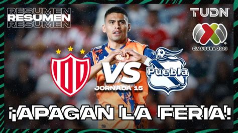 Resumen Necaxa Vs Puebla Cl Liga Mx J Tudn Youtube