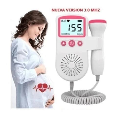 Monitor Fetal Doppler Latidos Fetales Corazón Bebé