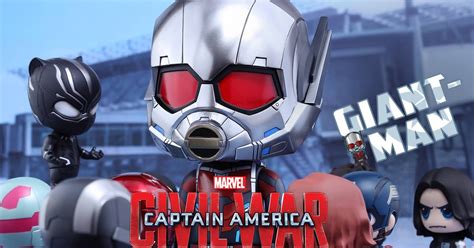 Hot Toys Cosbaby美國隊長 英雄內戰巨人版 蟻俠 Q版人偶套裝 Toys Zone D 玩具兄弟 Figures Price List Reviews