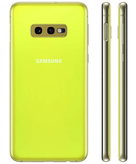 This Is The Samsung Galaxy S10e In Canary Yellow Soyacincau