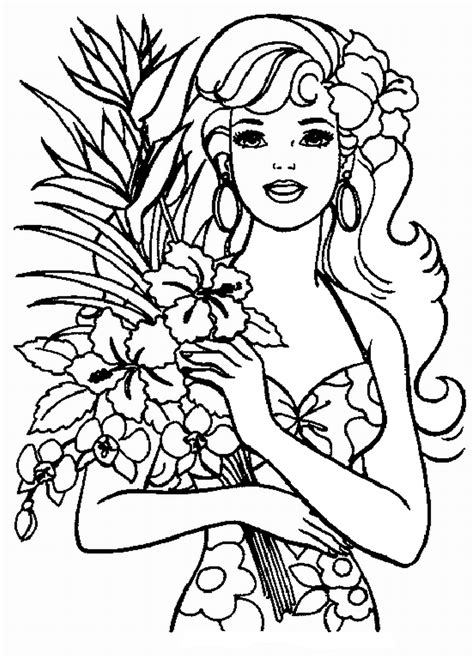 Luau Coloring Pages Free Printables - Coloring Home