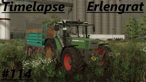 Ls Timelapse Erlengrat Mist Streuen Mit Dem Fendt C Youtube