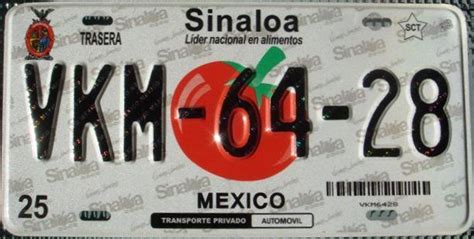 Placas De Sinaloa