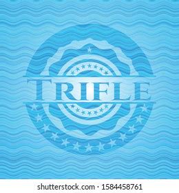 Trifle Water Wave Representation Emblem Background เวกเตอรสตอก ปลอด