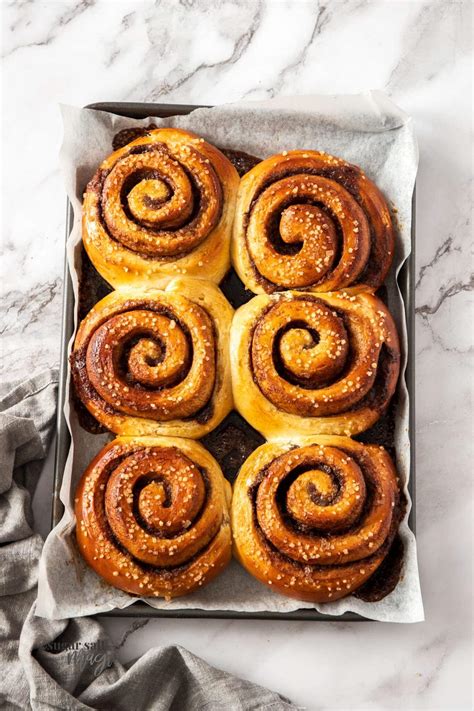 Jumbo Swedish Cinnamon Buns Sugar Salt Magic