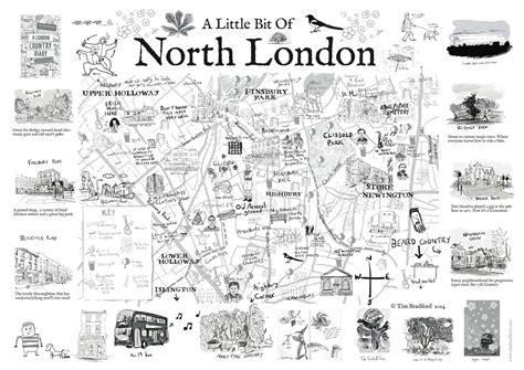 North London Map Magic Sardine