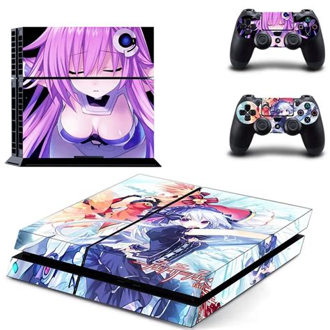 Sex Anime Girl Ps4 Console Protective Vinyl Skin Decal Cover For Sony