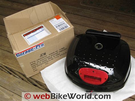 Jc Whitney Top Case Review Webbikeworld