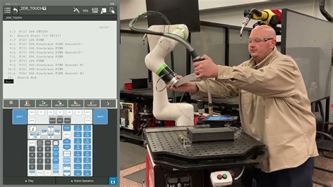 Setting Up 2D Touch Sense With Rotation Lincoln Electric Cobot