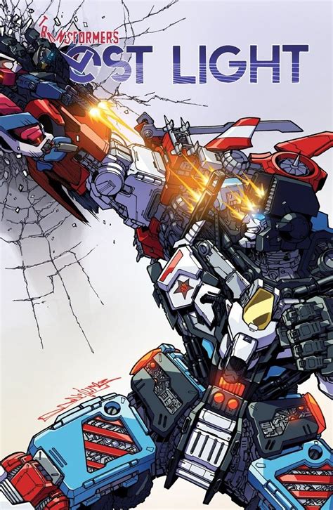 Transformers News Variant Cover For IDW Transformers Lost Light 12