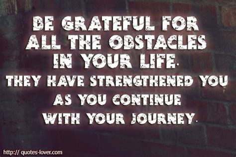 Obstacles In Life Quotes QuotesGram