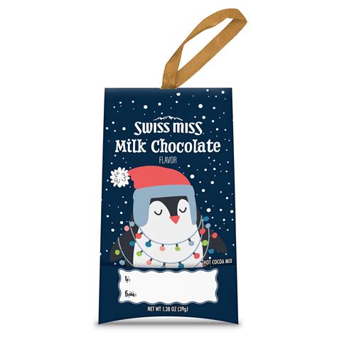 Swiss Miss Holiday Gnomes Assorted Flavor Hot Cocoa Mix Gift Ornament Oz Envelope