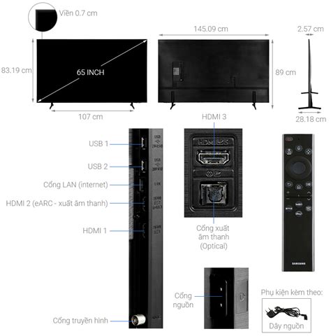 Tivi Samsung Bu K Crystal Uhd Inch Smart