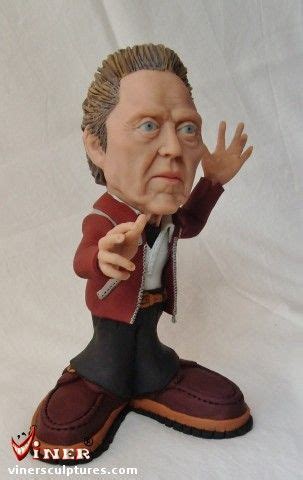 Funny Caricature Sculpture By Mike K Viner Gallery Christopher Walken