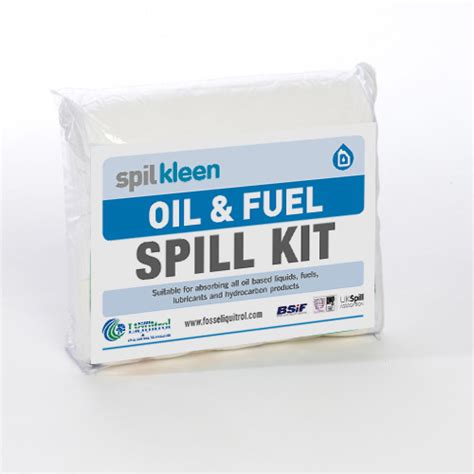 Spilkleen Oil Fuel Spill Kit Litre Sk Fosse Liquitrol