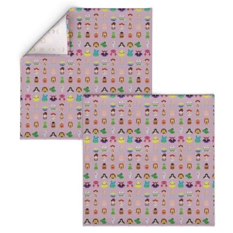 Toy Story Characters Pixar Film Dinner Napkins Spoonflower