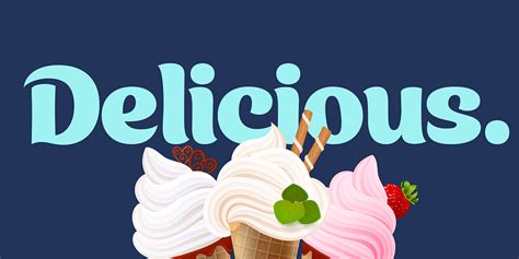 Ice Cream Font