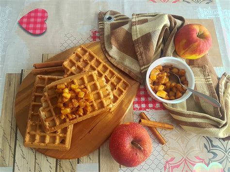 Gofry Jab Kowe Bez Dodatku Cukru Moje Domowe Wypieki