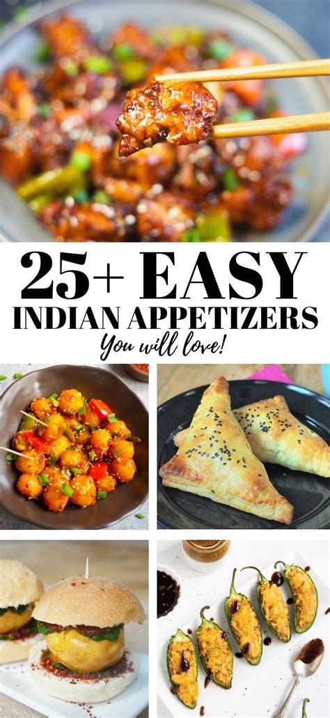 25 Easy Indian Appetizers Piping Pot Curry