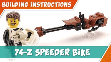 How To Build A 74 Z Speeder Bike LEGO Star Wars MOC Building