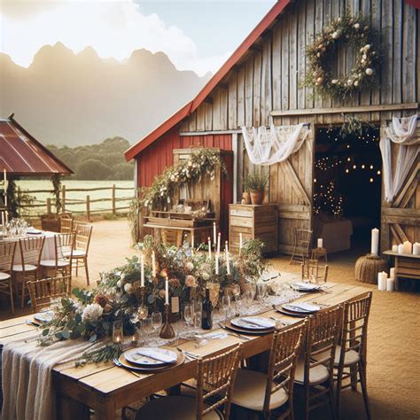 Rustic Romance Barn Wedding Décor Ideas For The South African Countryside