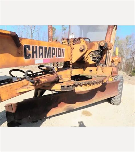 Champion 715a Motor Grader For Sale 5500 Machinery Marketplace