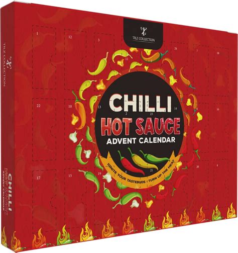 Hot Sauce Advent Calendar Days Chilli Sauce Advent Calendar
