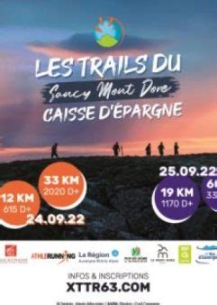 Trail estival du Sancy Mont Dore 25 septembre 2022 AS Vouillé 86