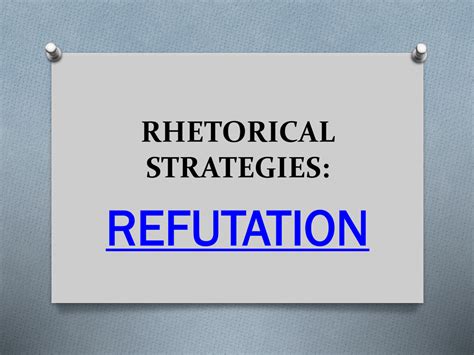 Refutation PPT