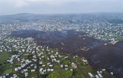 RDC Léruption du volcan Nyiragongo a détruit des centaines d