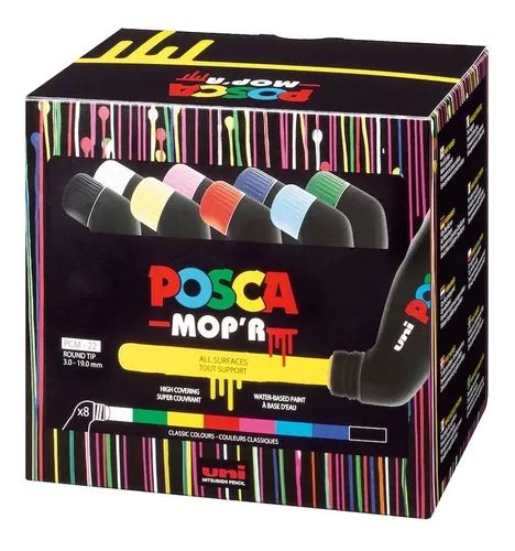 Marcador Uni Posca Mopr Pcm Caja X Colores