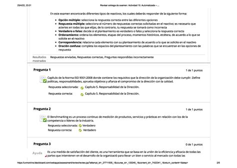 Automatizada GDC Gestion De La Calidad En Los Negocios Studocu