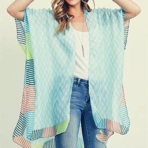 Women Summer Bikini Kimono Bathing Suit Cover Ups For Swimwear Etsy