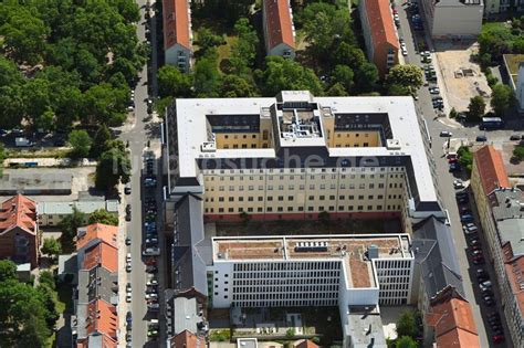 Leipzig Aus Der Vogelperspektive Neubau Des Justizzentrum Leipzig In