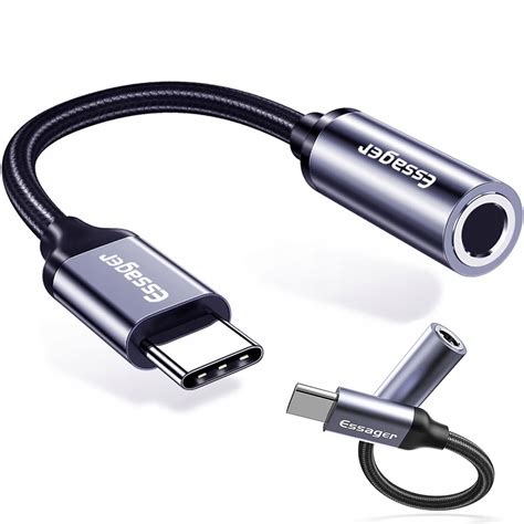 Adapter Przej Ci Wka S Uchawki Audio Usb C Typ C Sklep Opinie Cena