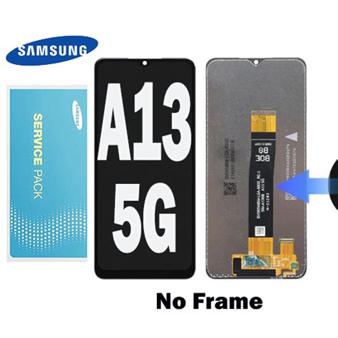 Samsung Galaxy A136 A13 5g Lcd Touch Screen Service Pack Black Gh82