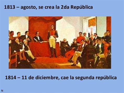 INDEPENDENCIA DE VENEZUELA Segunda República 1813 1814