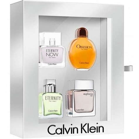 Calvin Klein Mini Variety 4 Piece Gift Set For Men | Perfume N Cologne