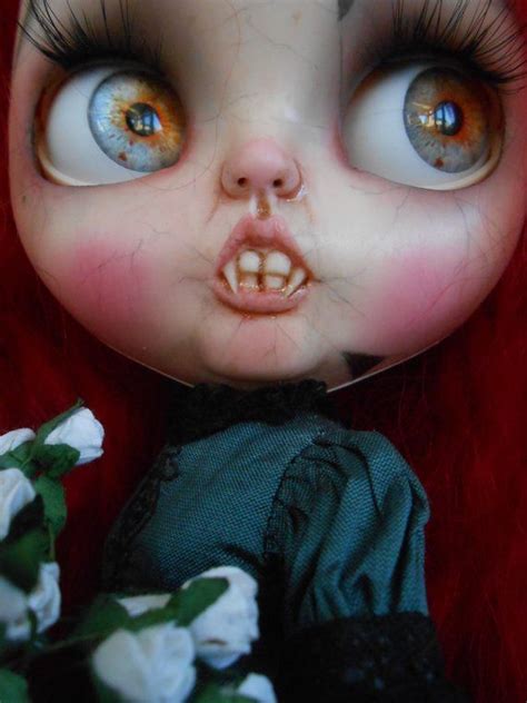 Custom Vampire Blythe Doll Etsy Mu Ecas Blythe Etsy Regalos