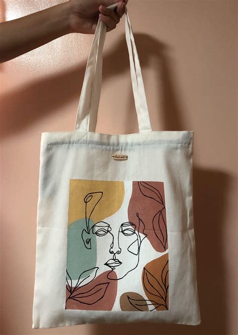 Hand Painted Tote Katsa Bag Women S Fashion Bags Wallets Tote Bags